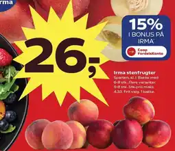 Kvickly Irma stenfrugter tilbud