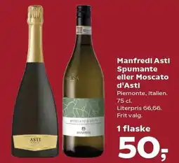 Kvickly Manfredi Asti Spumante eller Moscato d'Asti tilbud
