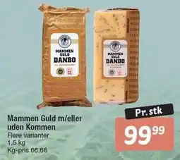 Fakta Tyskland Mammen Guld m/eller uden Kommen tilbud