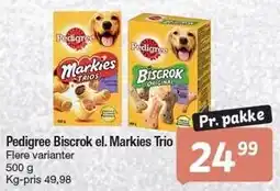 Fakta Tyskland Pedigree Biscrok el. Markies Trio tilbud