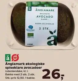 Kvickly Änglamark økologiske spiseklare avocadoer tilbud