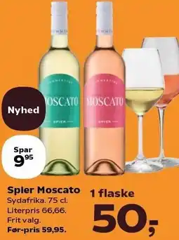 Kvickly Spier Moscato tilbud