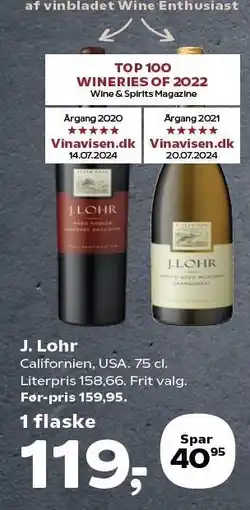 Kvickly J- Lohr tilbud