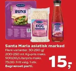 Kvickly Santa Maria asiatisk marked tilbud