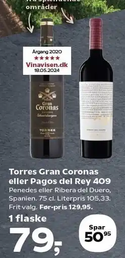 Kvickly Torres Gran Coronas eller Pagos del Rey 409 tilbud