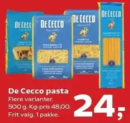 De Cecco pasta