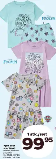 Kvickly Kjole eller shortssæt tilbud