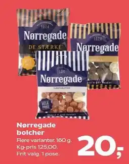Kvickly Nørregade Bolcher - 3 stk tilbud