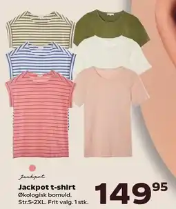 Kvickly Jackpot t-shirt tilbud