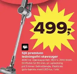 Kvickly Sjö premium ledningsfri støvsuger tilbud