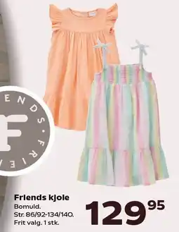Kvickly Friends kjole tilbud