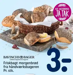 REMA 1000 BAVINCHI BAGER Friskbagt morgenbrød fra håndværksbageren tilbud