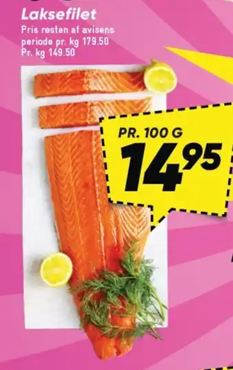 Bilka Laksefilet tilbud