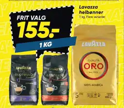 Bilka LAVAZZA helbønner tilbud