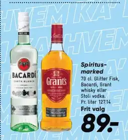 Bilka Spiritus- marked tilbud