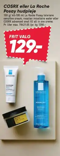 Bilka COSRX eller La Roche Posay hudpleje tilbud
