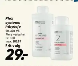 Bilka Plex systems hårpleje tilbud