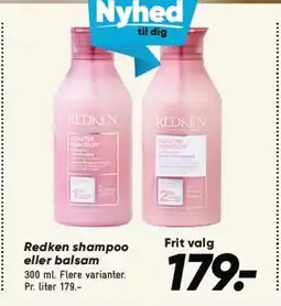 REDKEN shampoo eller balsam