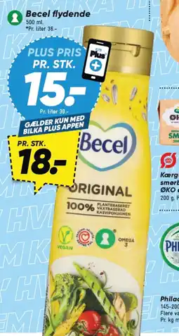 Bilka BECEL flydende tilbud