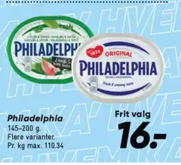 Bilka PHILADELPHIA tilbud