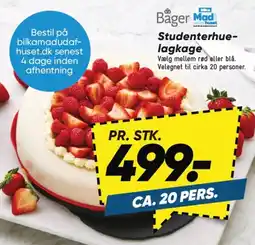 Bilka Studenterhue- lagkage tilbud