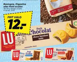 Bilka Bastogne, Digestive eller Petit ecolier tilbud