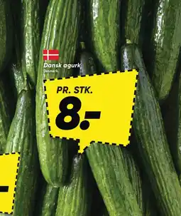 Bilka Dansk agurk tilbud