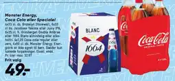 Bilka Monster Energy, Coca Cola eller Specialøl tilbud
