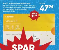 Bilka F.eks. Valmed D-vitamin test tilbud