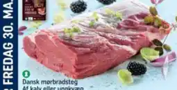 REMA 1000 Dansk mørbradsteg Af kalv eller ungkvæg tilbud