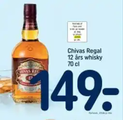 REMA 1000 Chivas Regal 12 års whisky tilbud