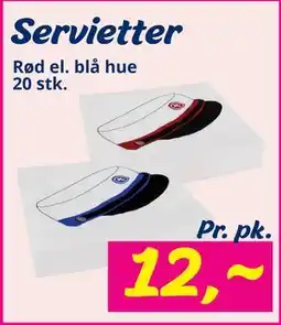 Hi five Servietter tilbud