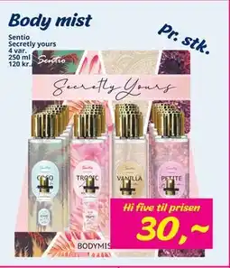 Hi five Body mist tilbud