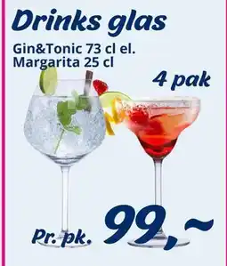 Drinks glas