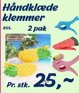 Hi five Håndklæde klemmer tilbud
