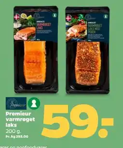 Netto Premieur varmrøget laks tilbud