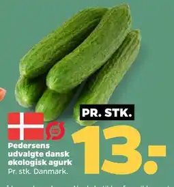 Netto Pedersens udvalgte dansk økologisk agurk tilbud