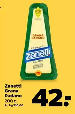 Netto Zanetti Grana Padano tilbud