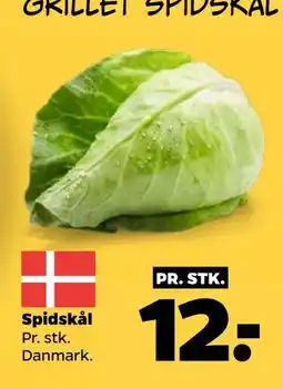 Netto Spidskål tilbud