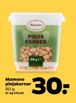 Netto Mamone pinjekerner tilbud