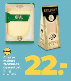 Netto Cheese makers treasures dessertost tilbud