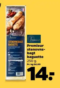 Netto Premieur stenovnsbagt baguette tilbud