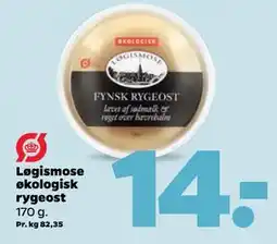 Netto Løgismose økologisk rygeost tilbud
