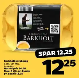 Netto Barkholt skrabeæg tilbud