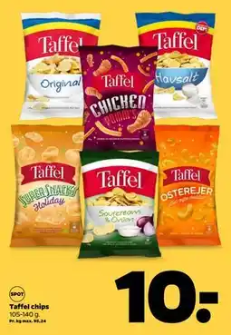 Netto Taffel chips tilbud