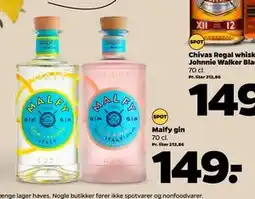 Netto Malfy gin tilbud