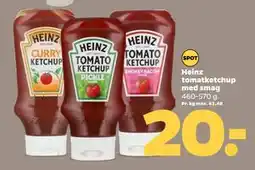 Netto Heinz tomatketchup med smag tilbud