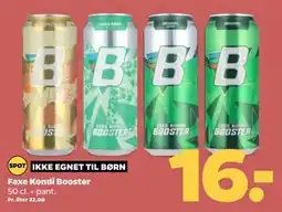 Netto Faxe Kondi Booster tilbud