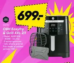 Bilka OBH Easyfry & Grill XXL 2i1 tilbud