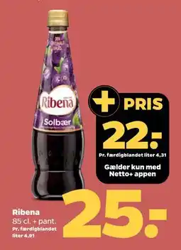 Netto Ribena tilbud